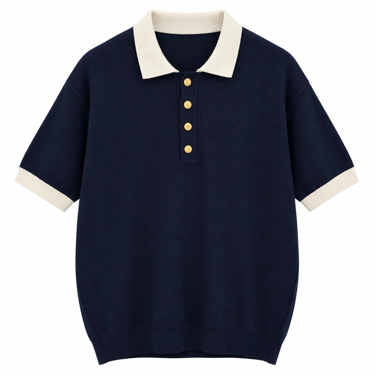 POLO HERITAGE BOUTONS DORÉS