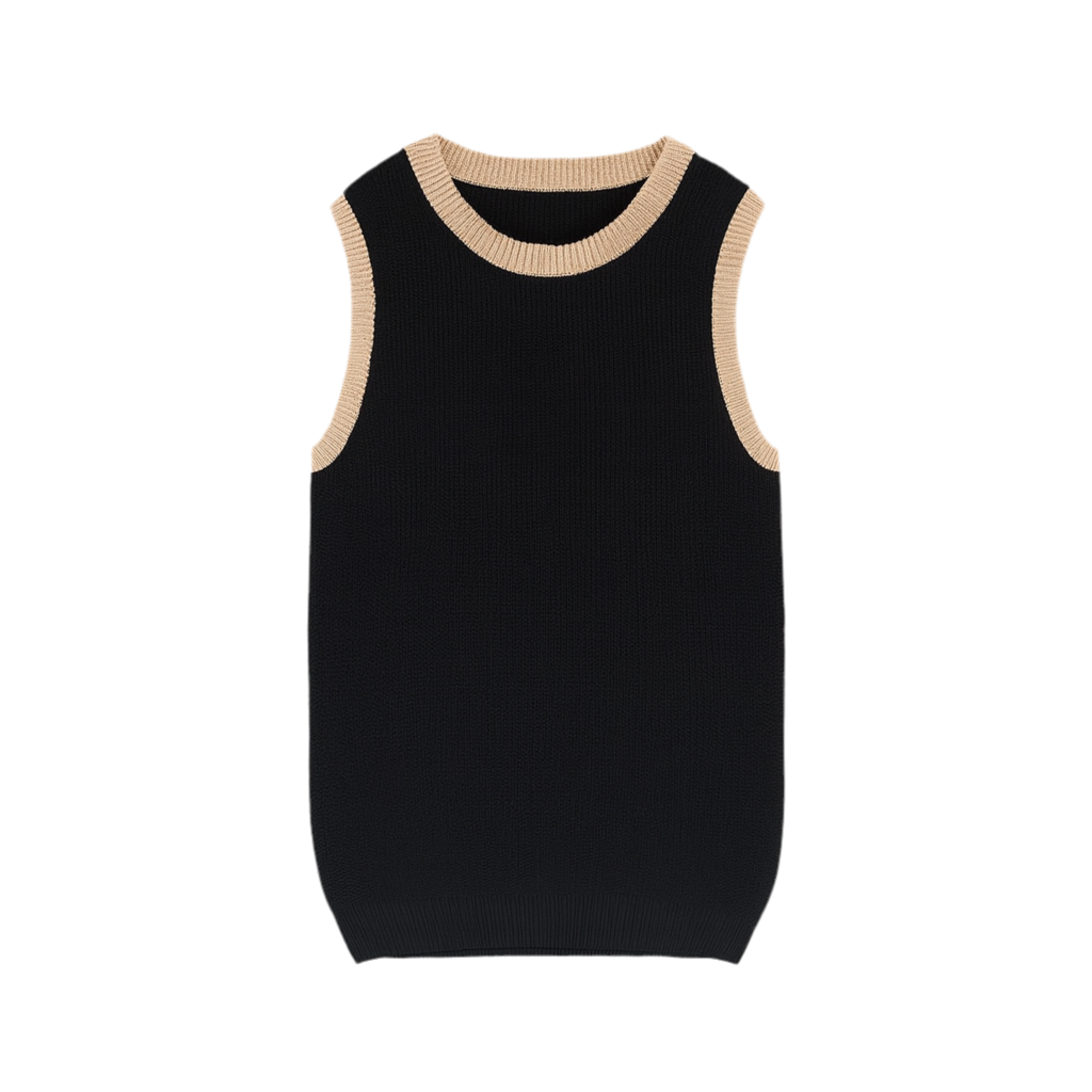 GILET EN MAILLE