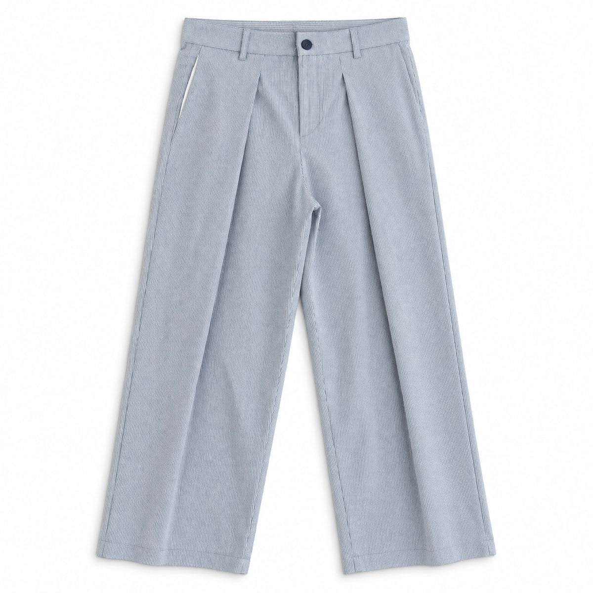 PANTALON À RAYURES BARREL FIT