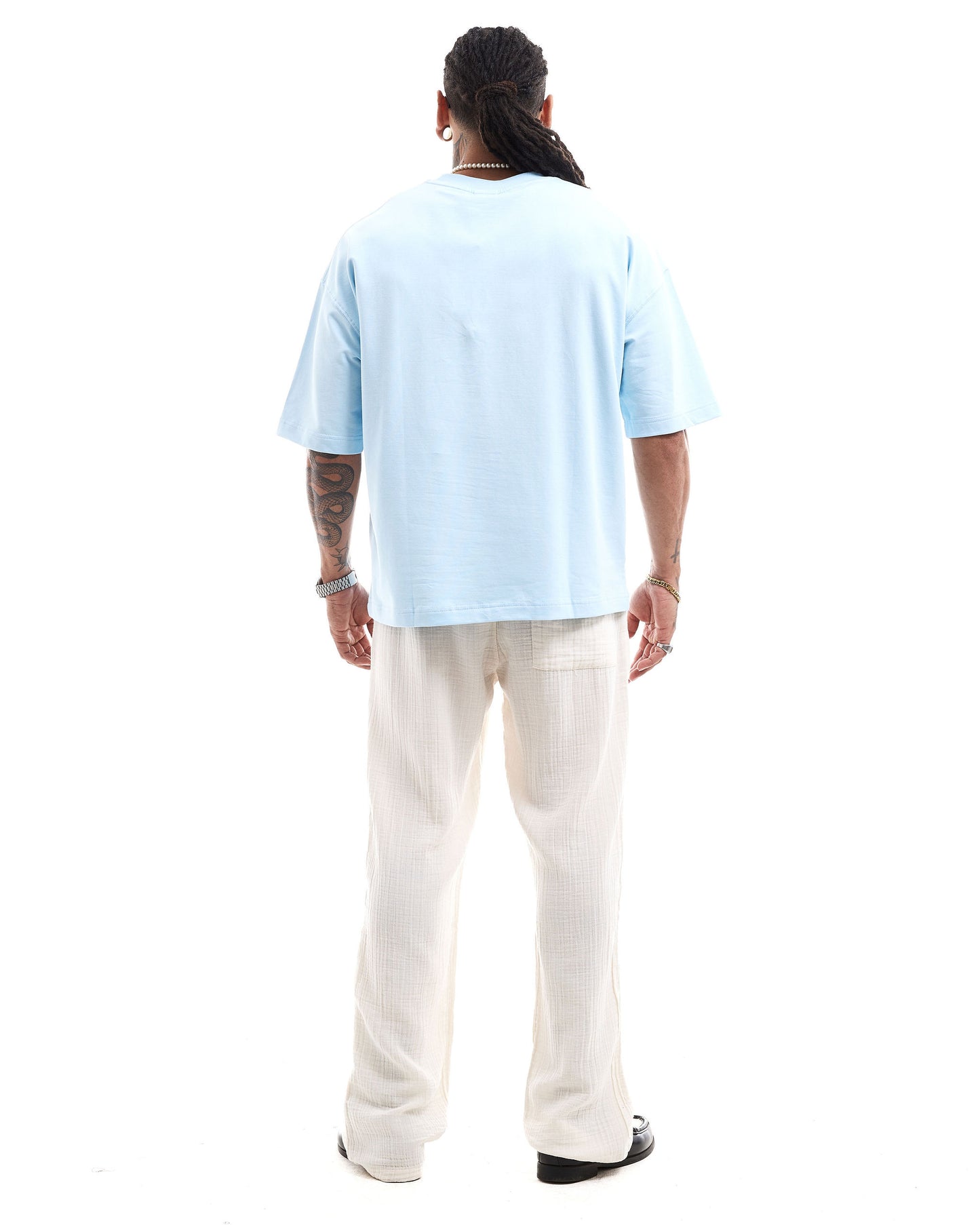 T-SHIRT " ARMORIAL STYLE EMBROIDERED TEE "