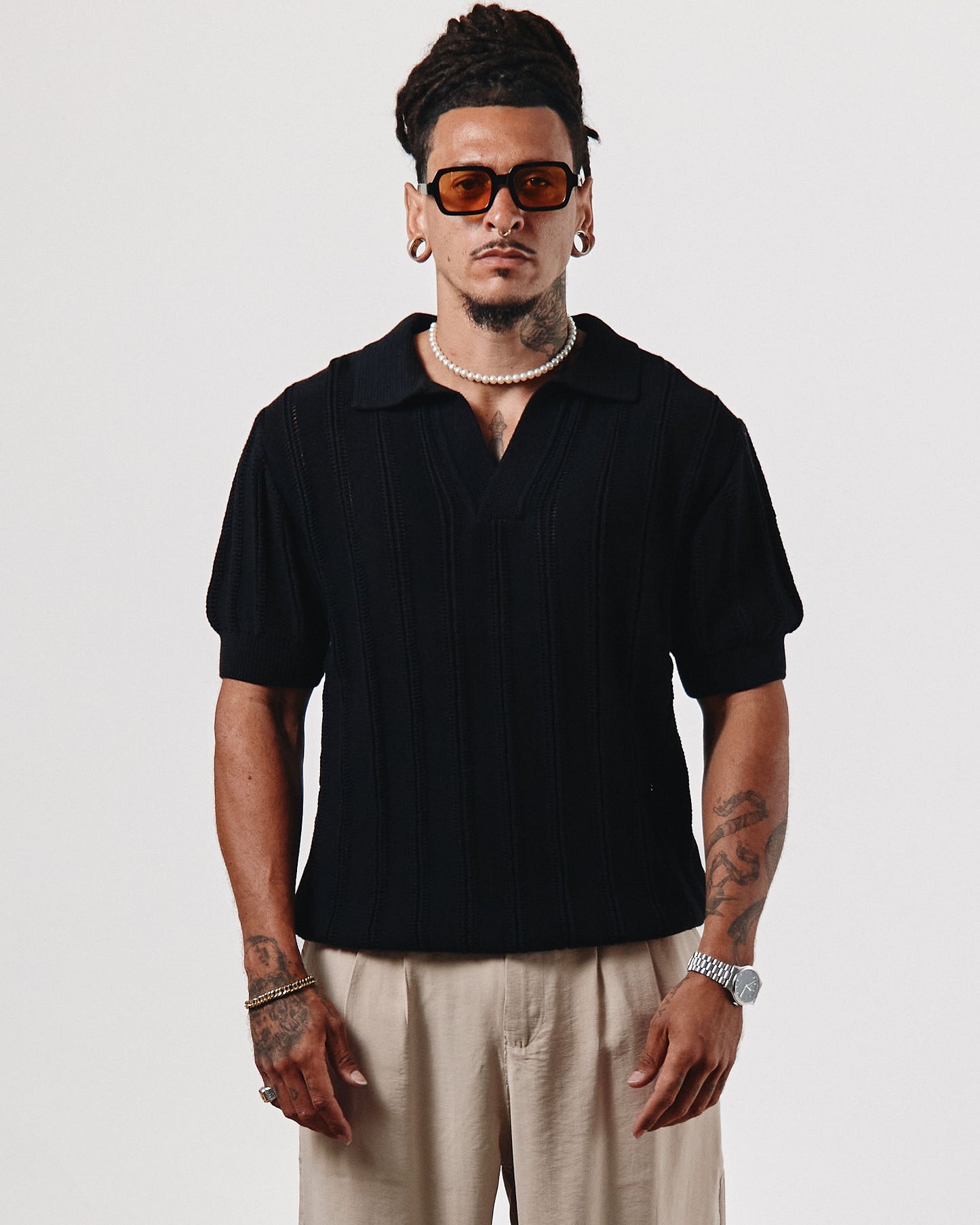 POLO EN MAILLE