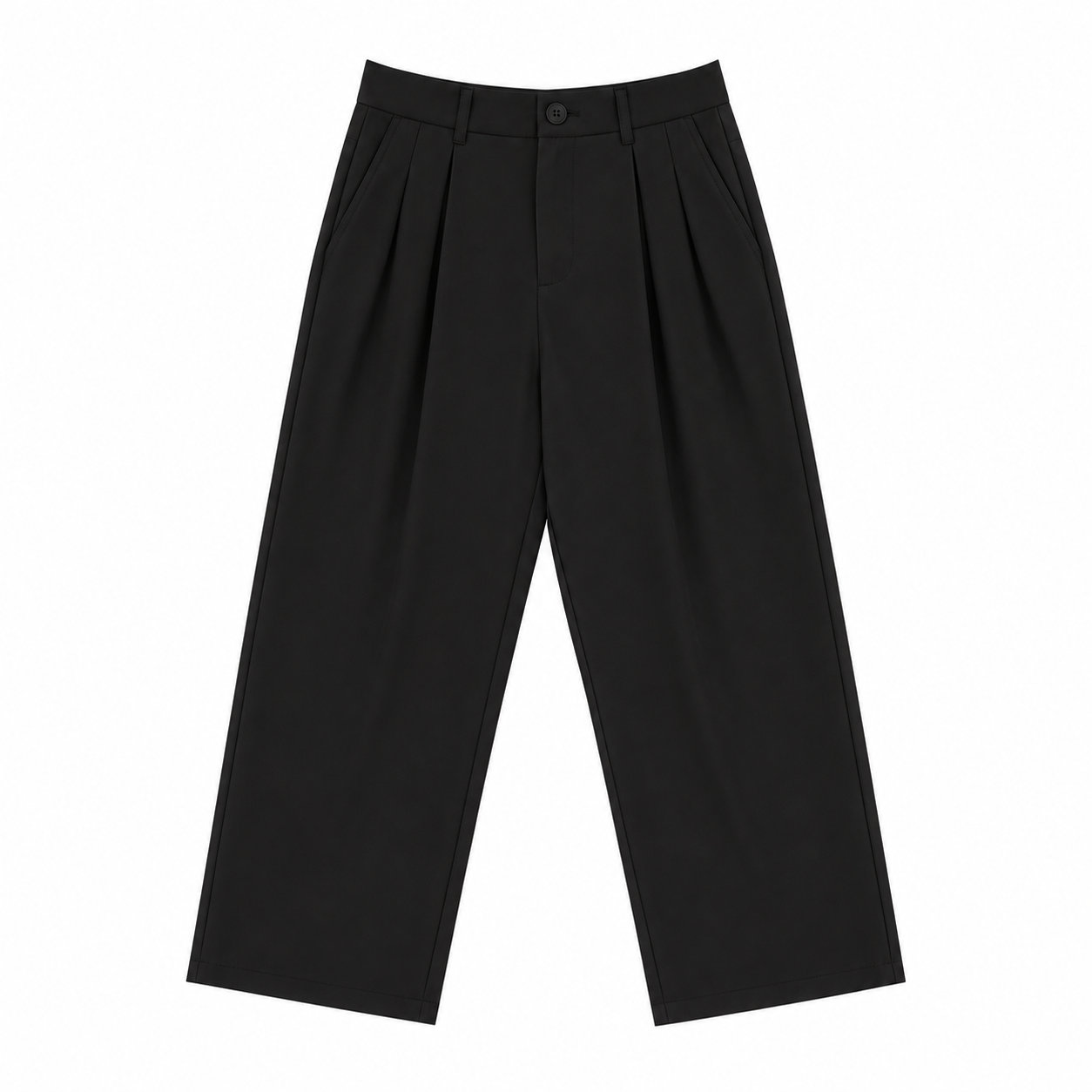 PANTALON DOUBLE EFFET À PINCE