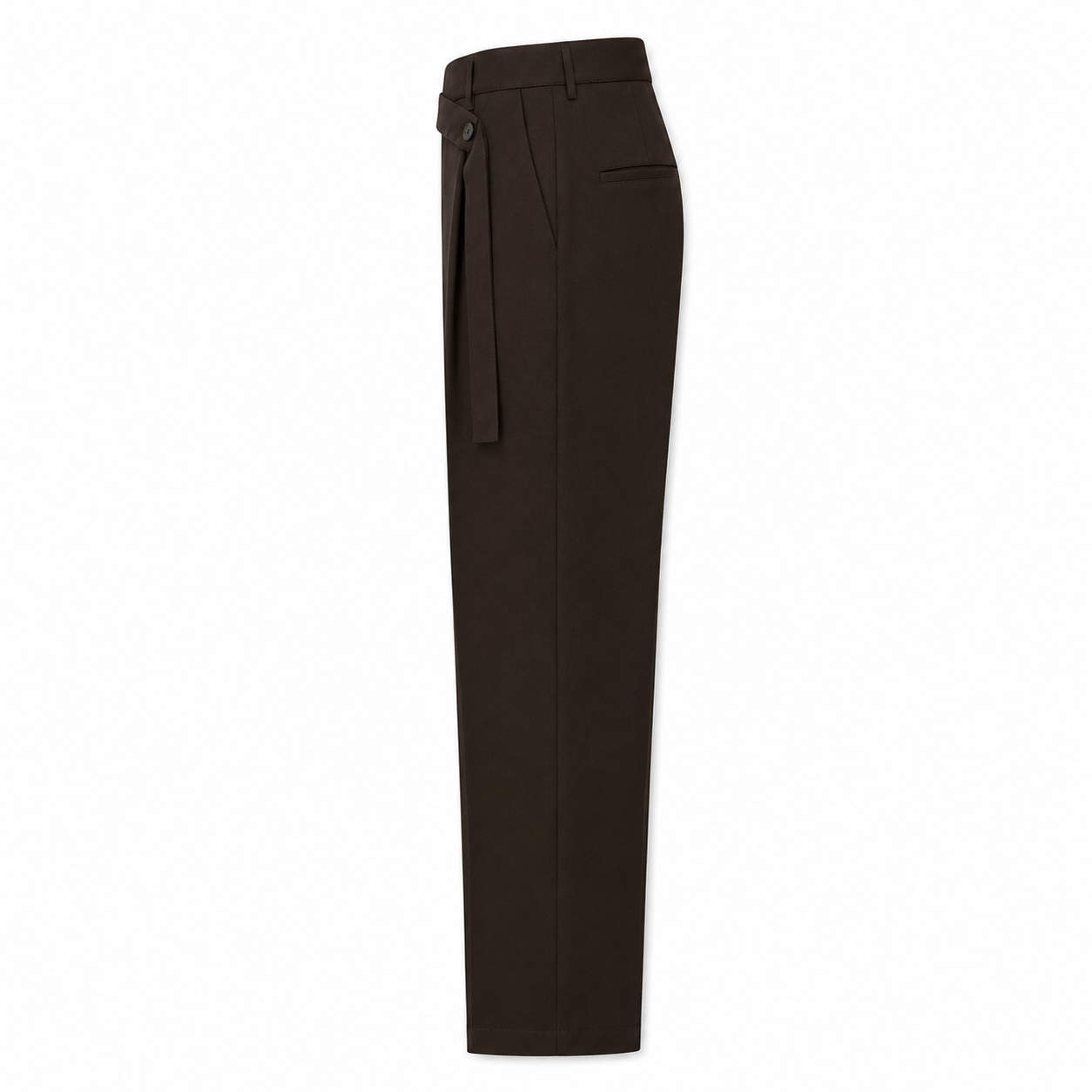 PANTALON À CEINTURE INTÉGRÉE