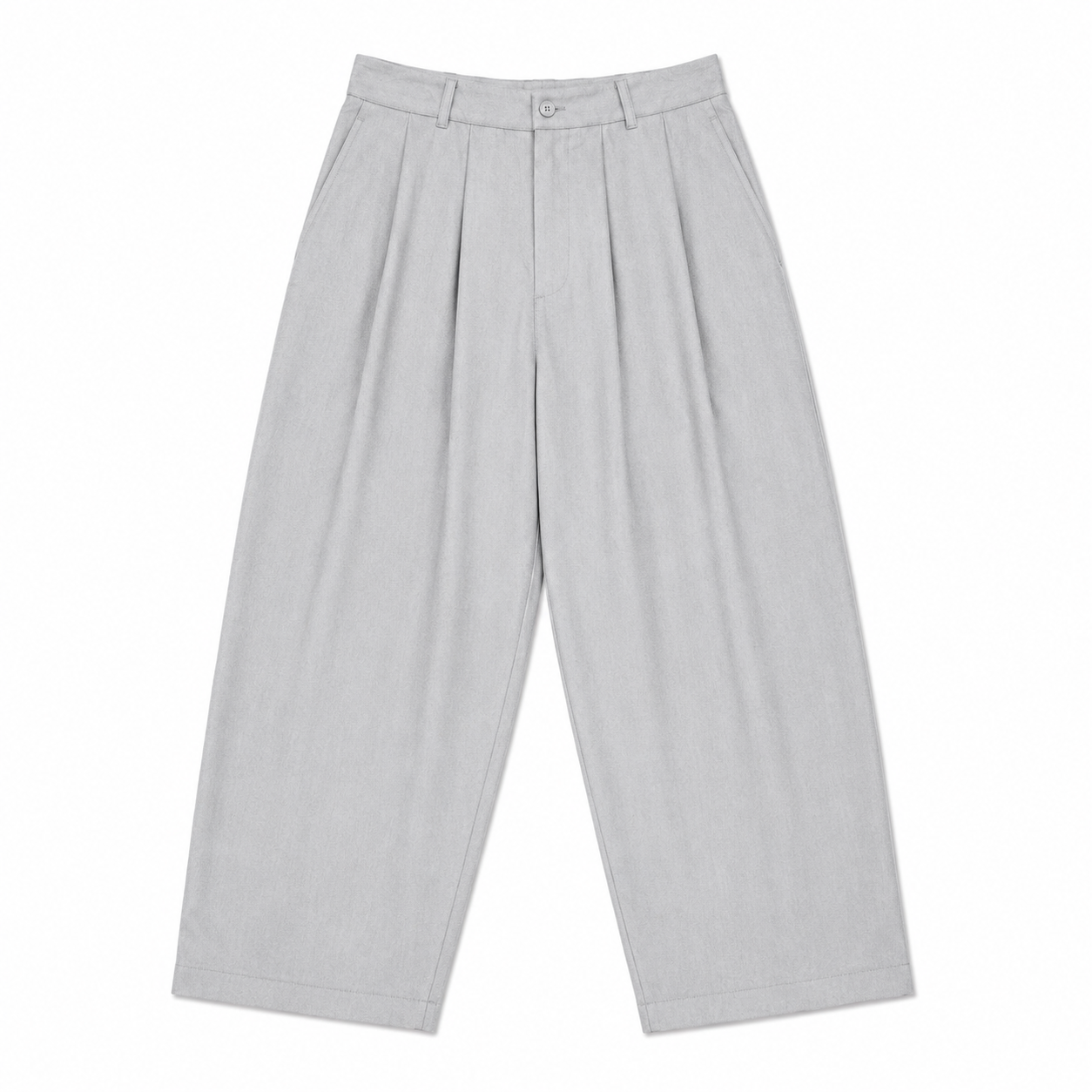 PANTALON BALLOON DOUBLE EFFET À PINCE