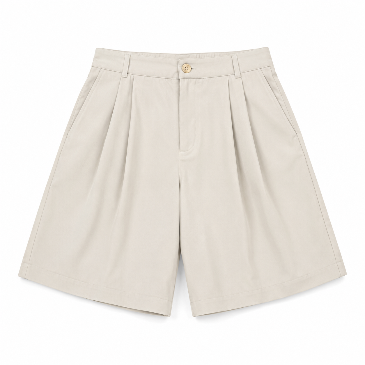 SHORT AMPLE À PINCE