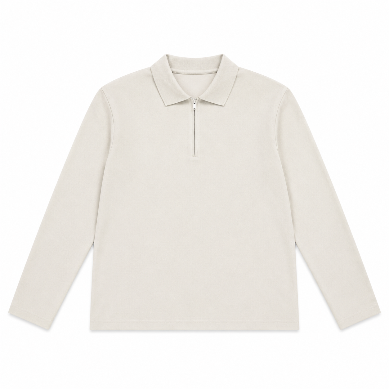 POLO LONG MANCHE ZIPPÉ