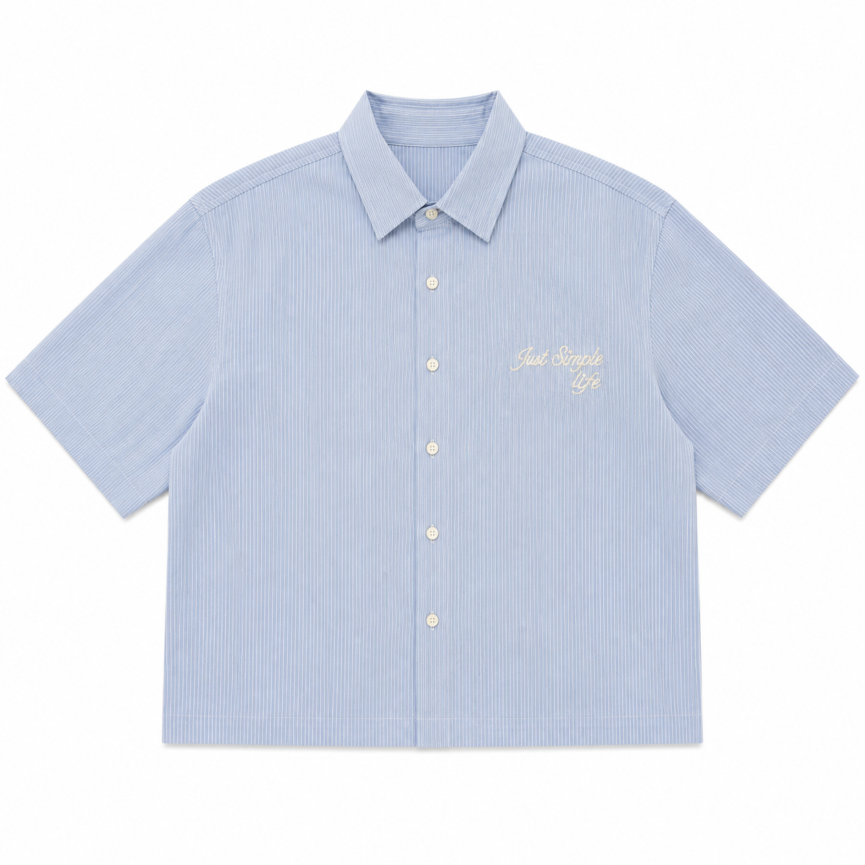 CHEMISE BOXY « JUST SIMPLE LIFE »