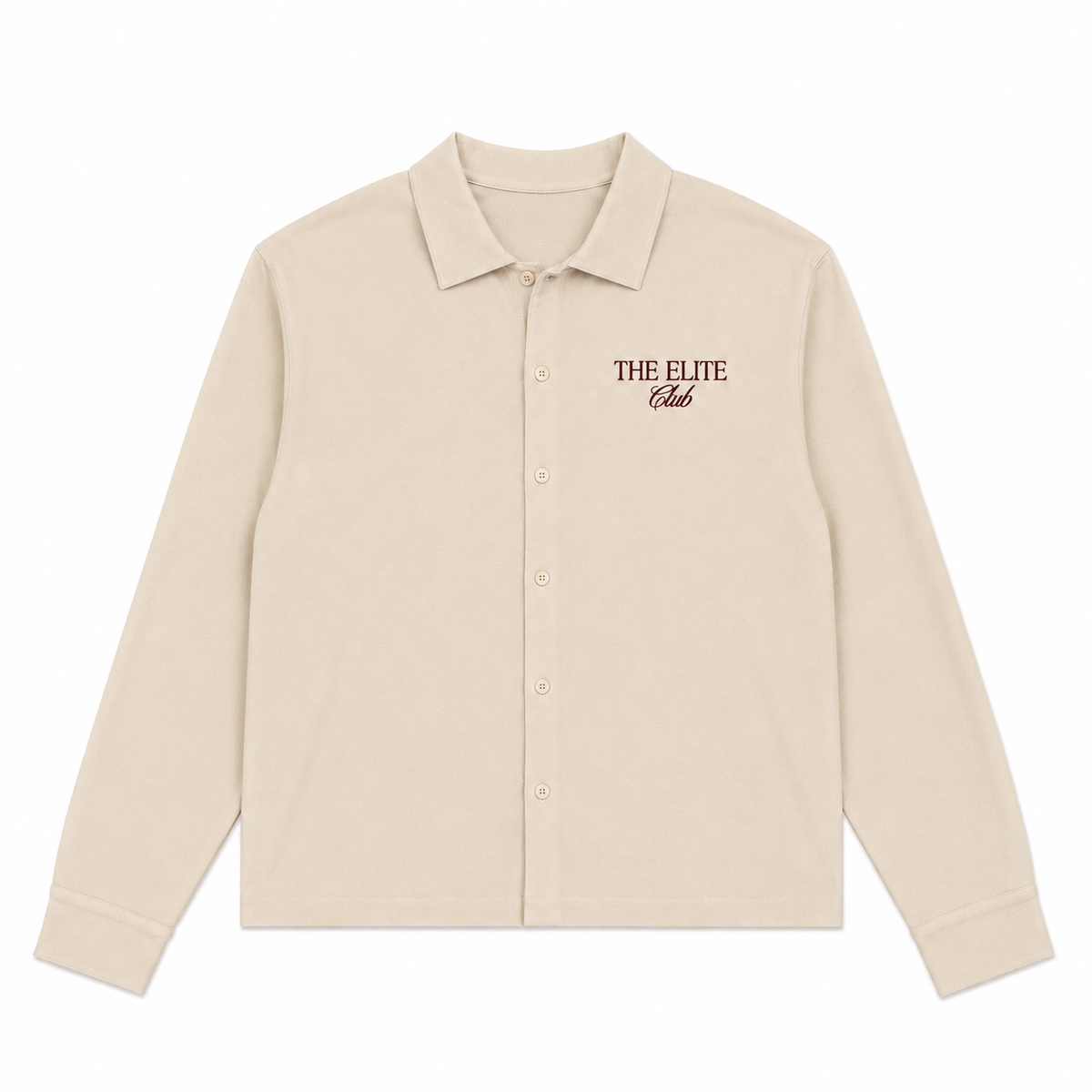 CHEMISE BOXY « THE ÉLITE CLUB »