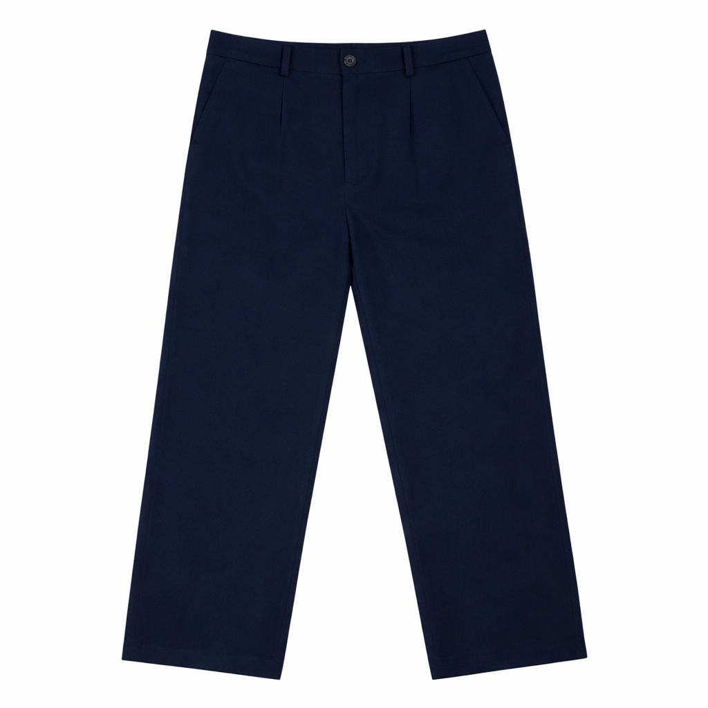 PANTALON AMPLE À PINCE