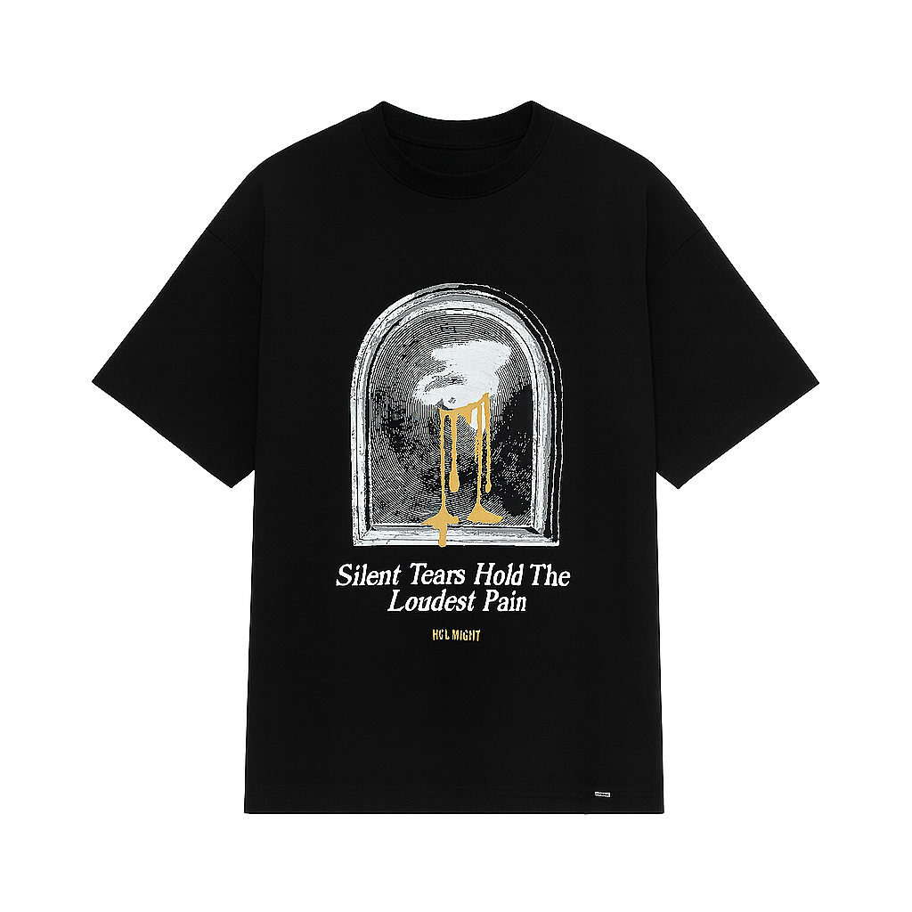 T-SHIRT " GOLDEN TEARS PRINTED TEE "