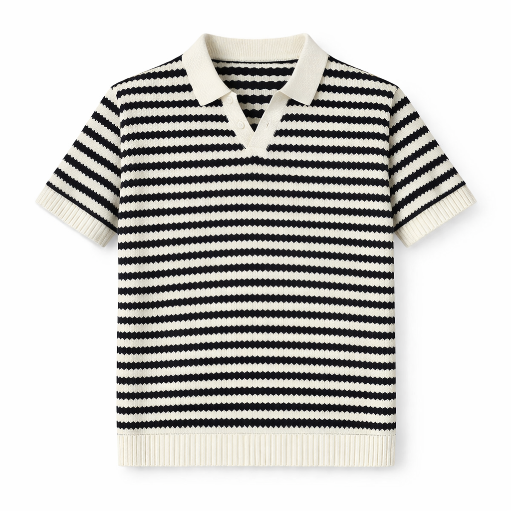 POLO MAILLE RAYÉE