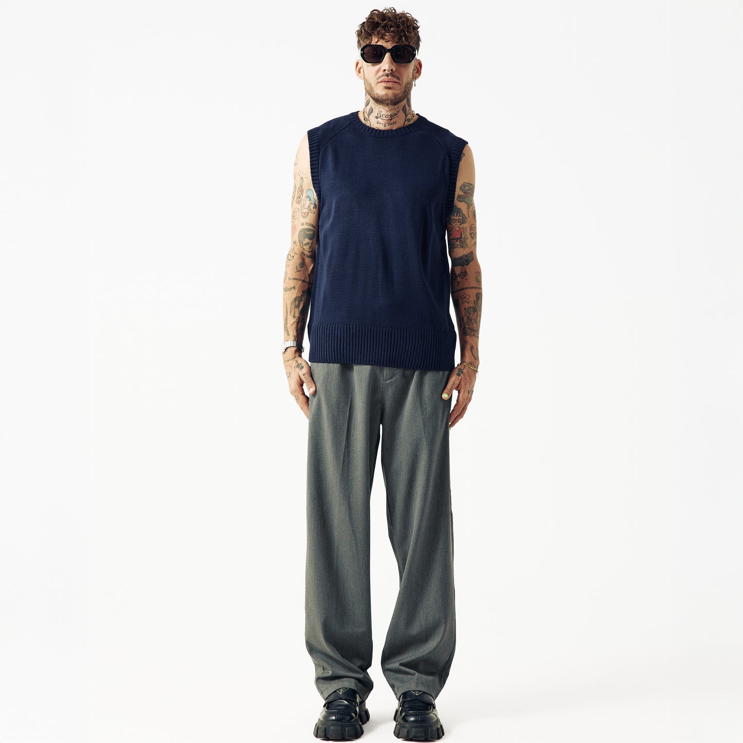 GILET EN MAILLE