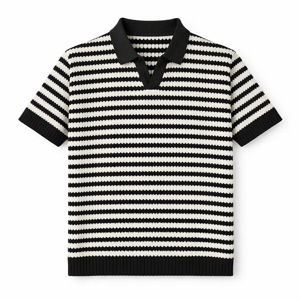 POLO MAILLE RAYÉE