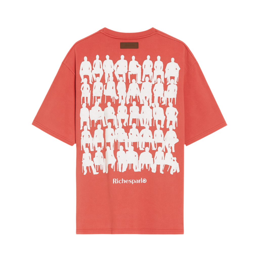 T-SHIRT "SILHOUETTE PRINTED "