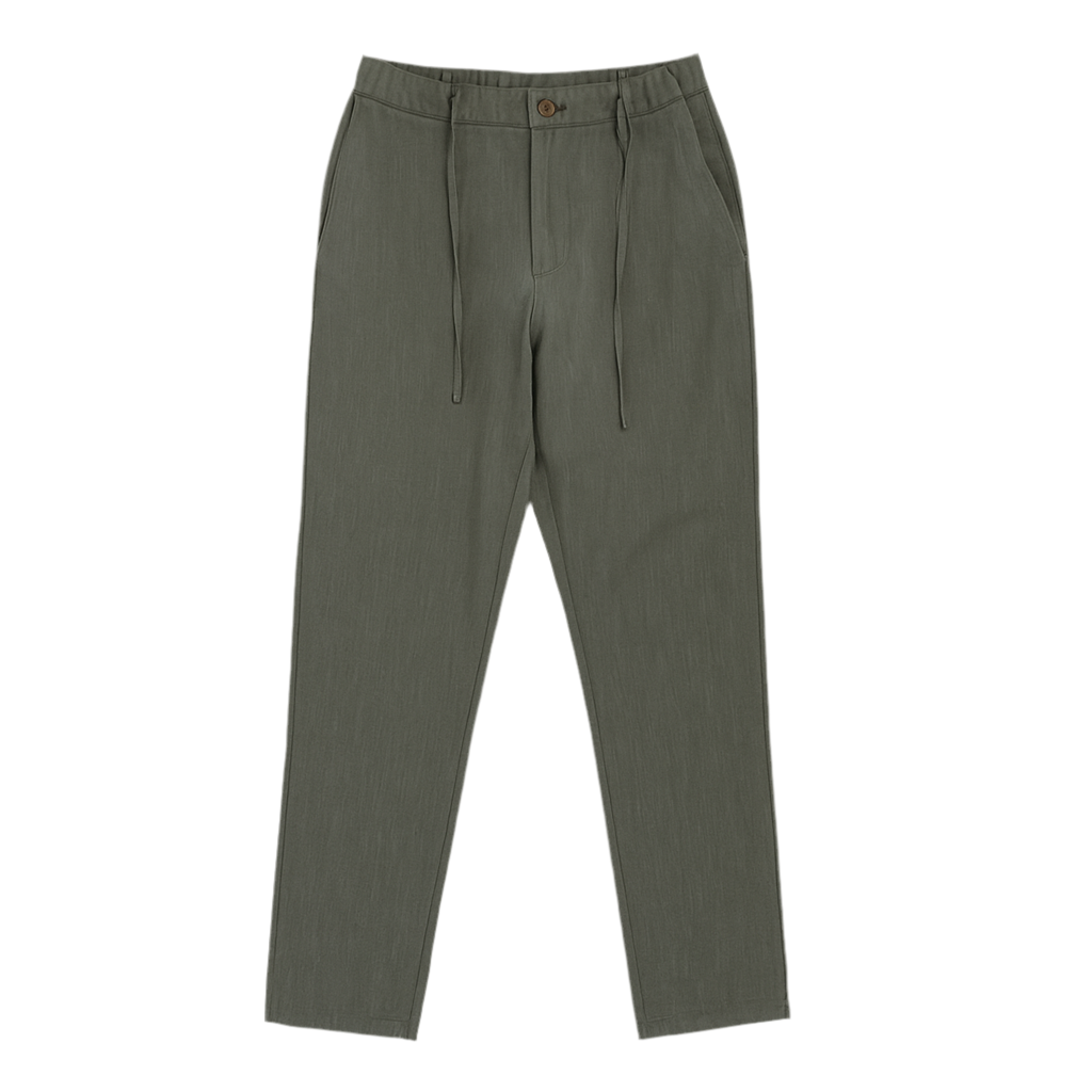 PANTALON COUPE 7/8 EN LIN