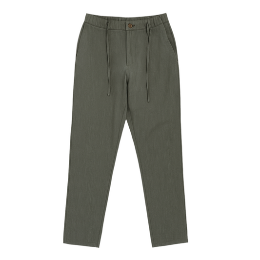 PANTALON COUPE 7/8 EN LIN