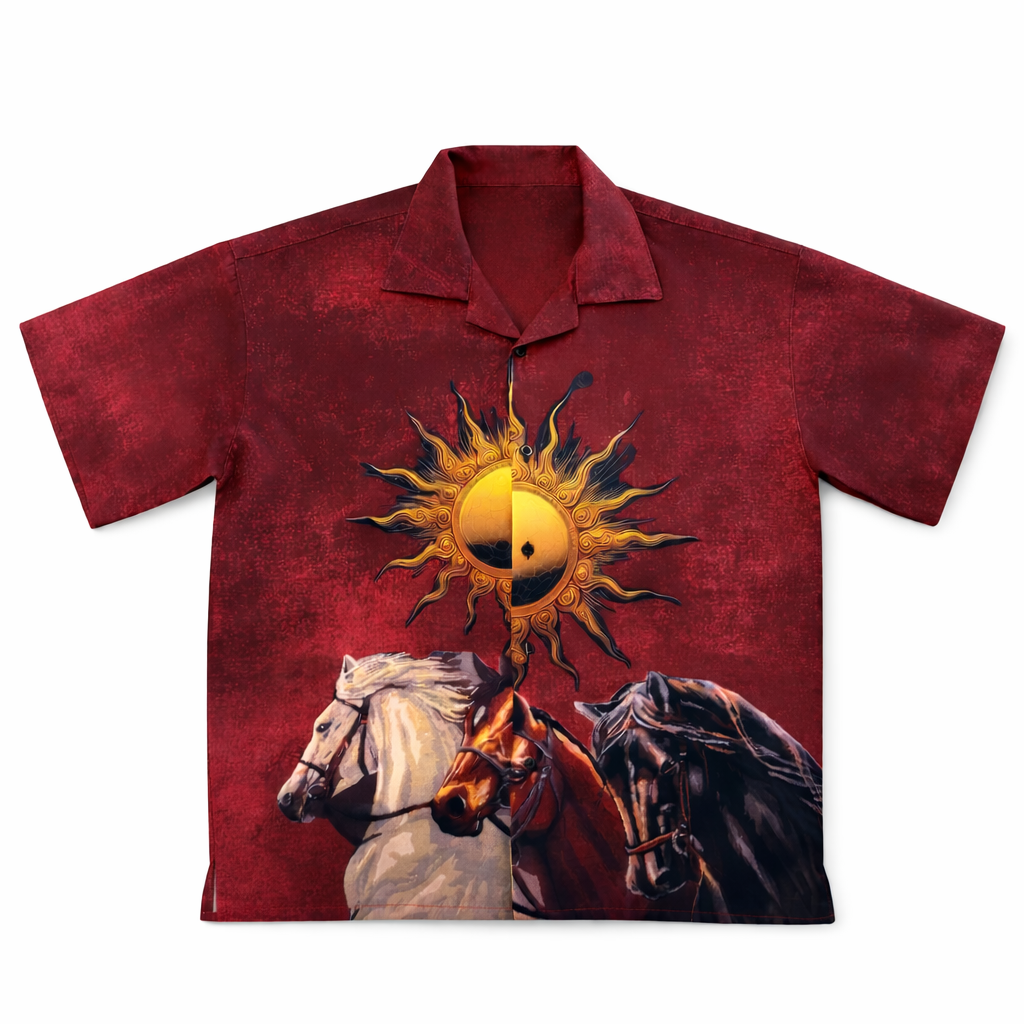 CHEMISE SOLAIRE ÉQUESTRE
