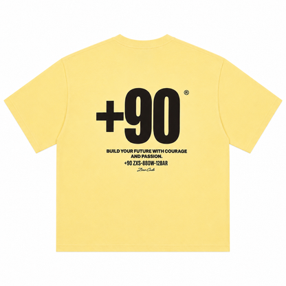 T-SHIRT BOXY « +90 »