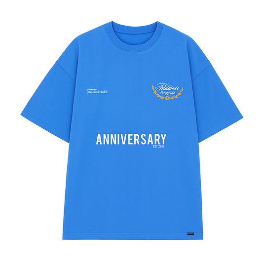 T-SHIRT " PRINTED AND BRUSH IMPACT WASING TEE "