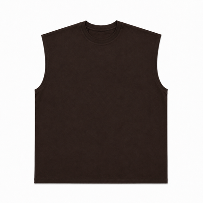DÉBARDEUR UNI OVERSIZE