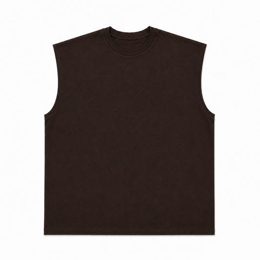 DÉBARDEUR UNI OVERSIZE