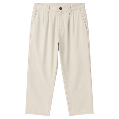 PANTALON A PINCE COUPE REGULAR