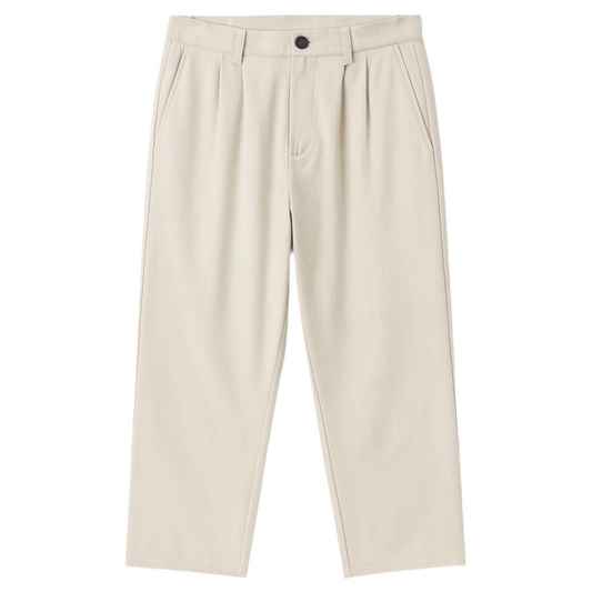 PANTALON A PINCE COUPE REGULAR