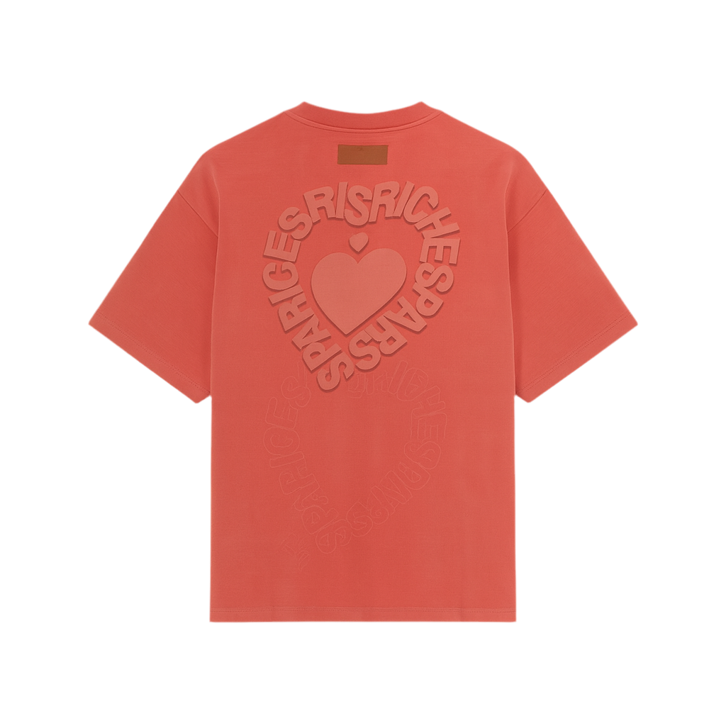 T-SHIRT " COEUR RICHES PARIS PRINTED "