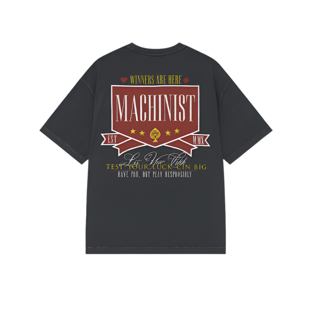 T-SHIRT " CASINO THEME PRINTED TEE "