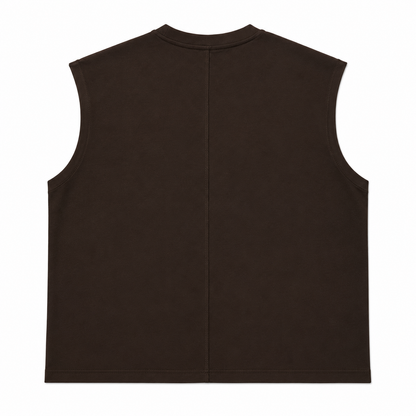 DÉBARDEUR UNI OVERSIZE