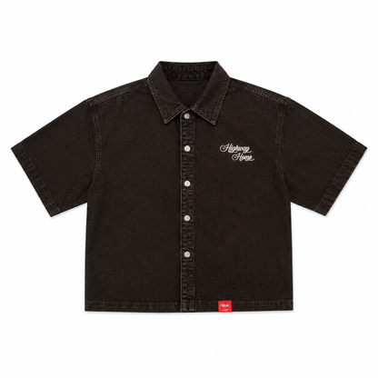 CHEMISE BOXY « HIGHWAY HONEY »