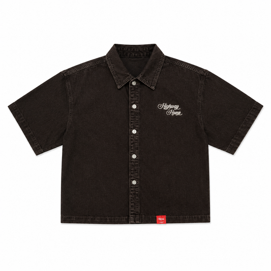 CHEMISE BOXY « HIGHWAY HONEY »