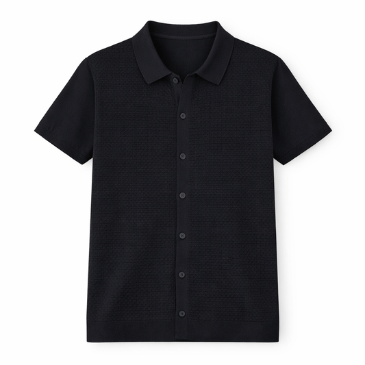 CHEMISE MAILLE TEXTURÉE