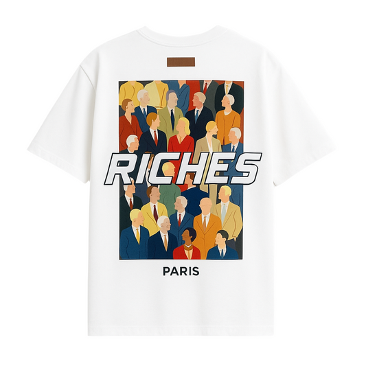 T-SHIRT " PERSONNAGES MASQUE PRINTED "