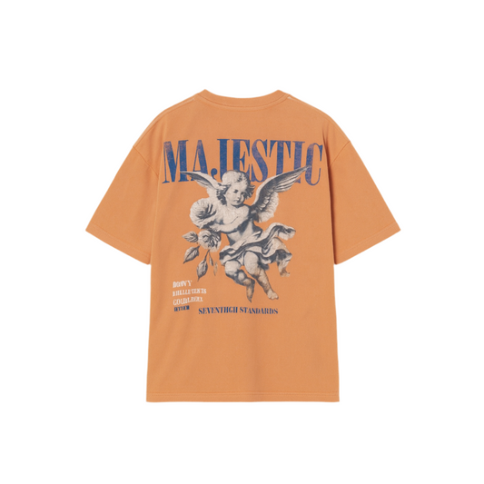 T-SHIRT " MAJESTIC PRINTED WHASING TEE "