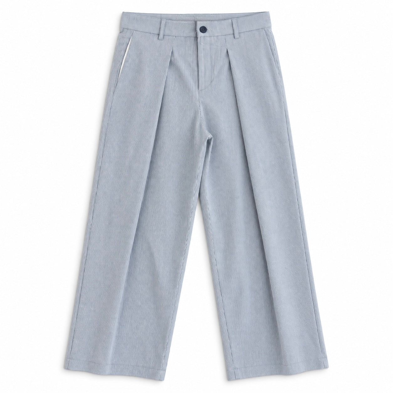 PANTALON À RAYURES BARREL FIT