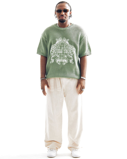 T-SHIRT " MCHNST KNIT TIGER DETAILED TEE "