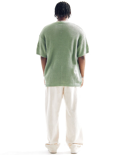 T-SHIRT " MCHNST KNIT TIGER DETAILED TEE "
