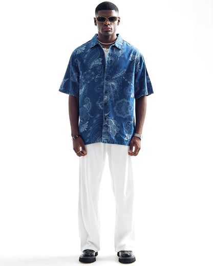 CHEMISE  " PAISLEYPATTERNED  "