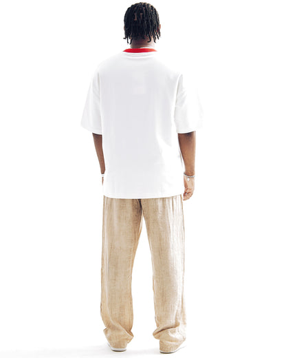 T-SHIRT " COLOR GRADIENT EMBROIDERED TEE "