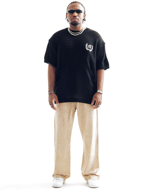 T-SHIRT " MCHNST KNIT COLLEGE STYLE TEE "