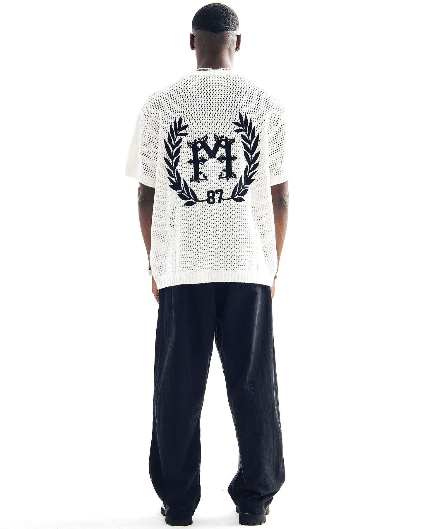 T-SHIRT " MCHNST KNIT COLLEGE STYLE TEE "
