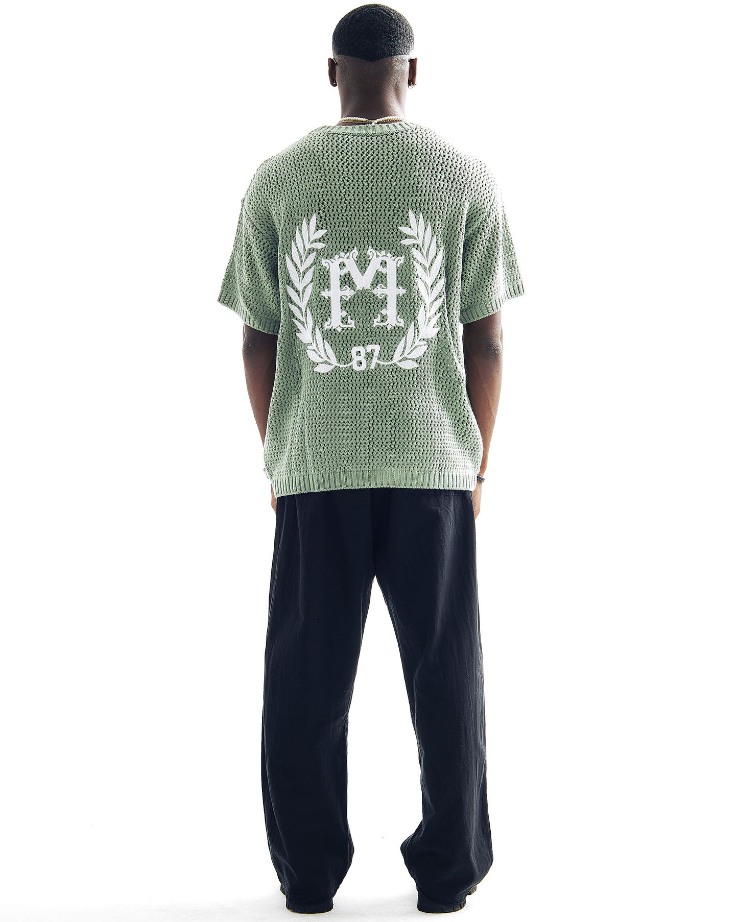 T-SHIRT " MCHNST KNIT COLLEGE STYLE TEE "