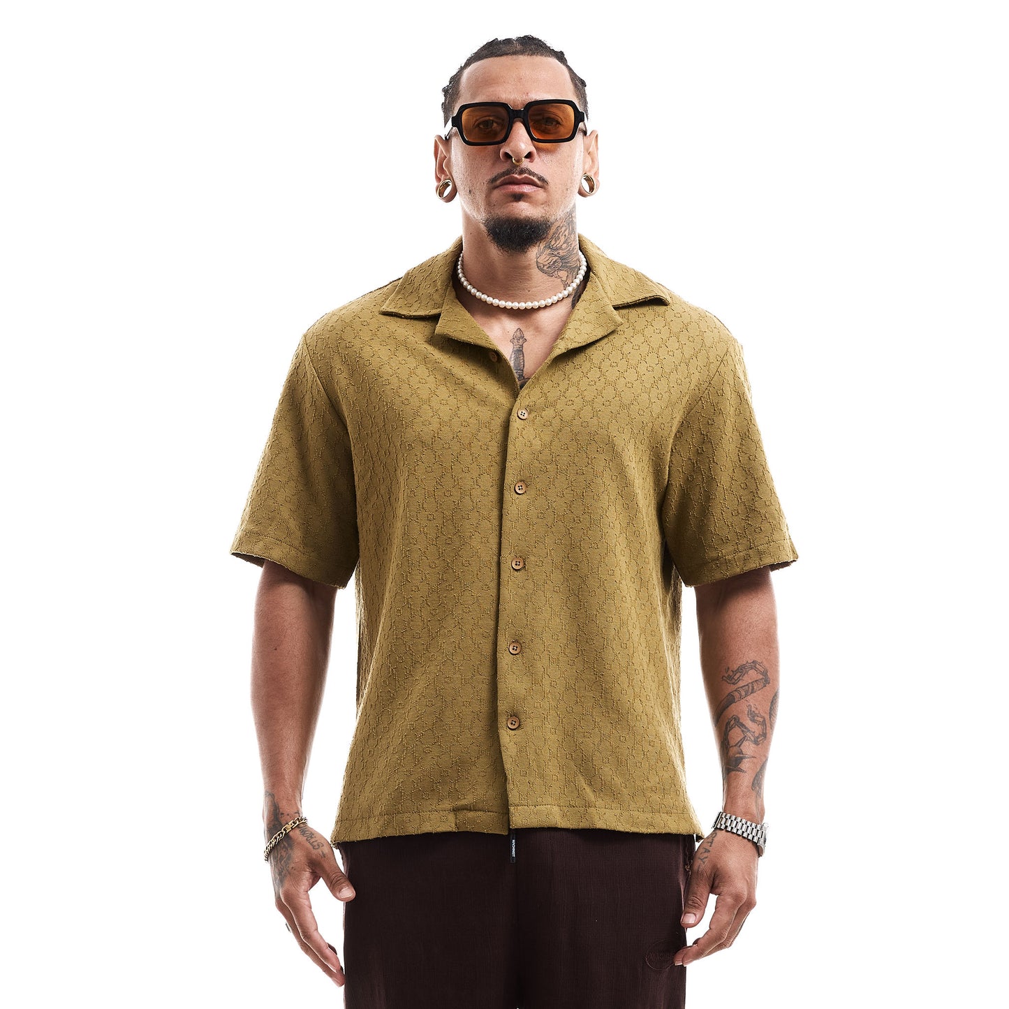 CHEMISE A MOTIF BRODERIE