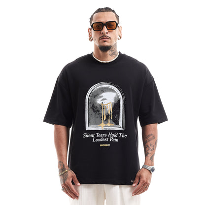 T-SHIRT " GOLDEN TEARS PRINTED TEE "