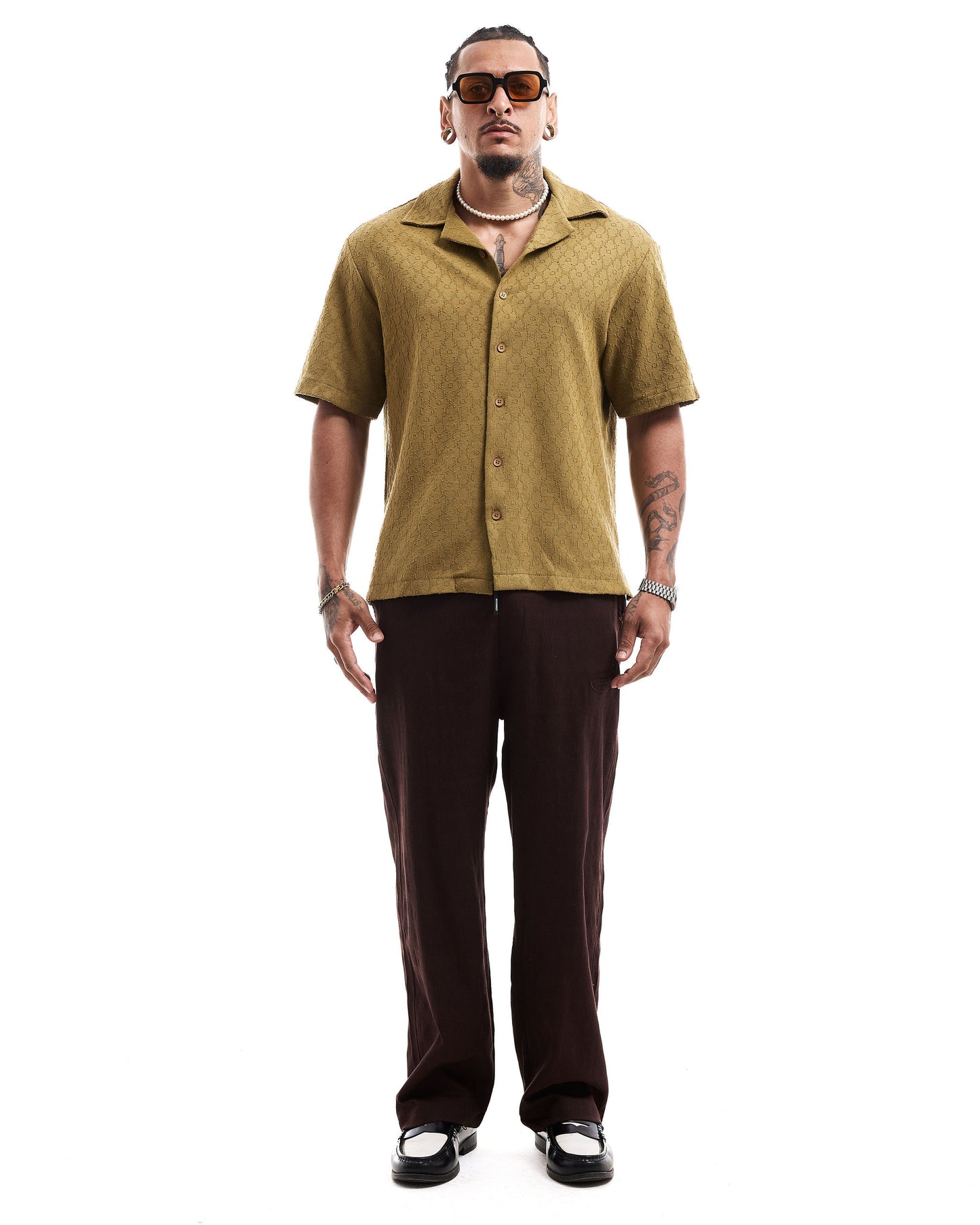 CHEMISE A MOTIF BRODERIE