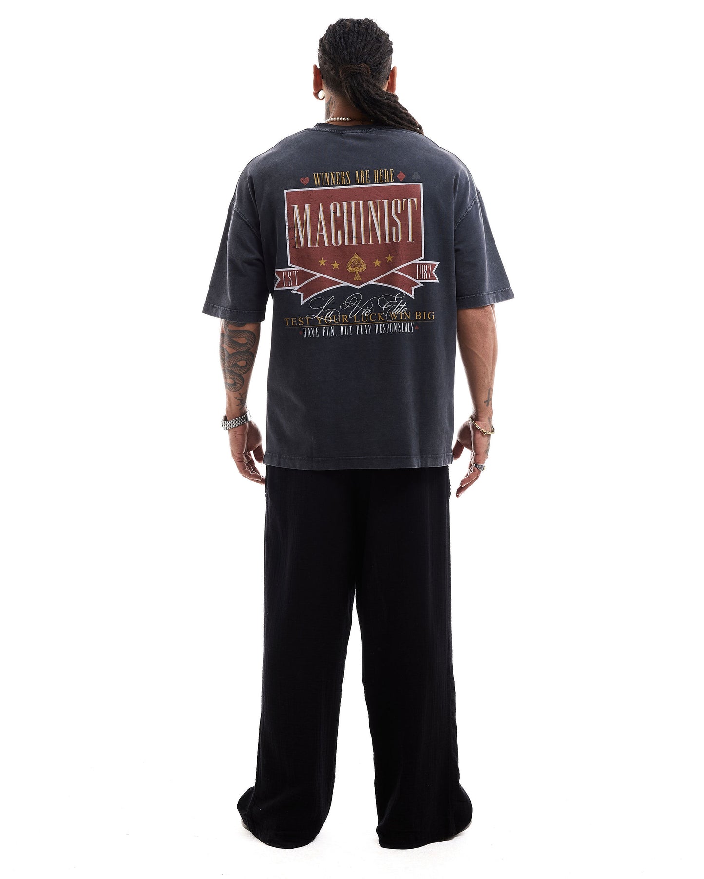 T-SHIRT " CASINO THEME PRINTED TEE "