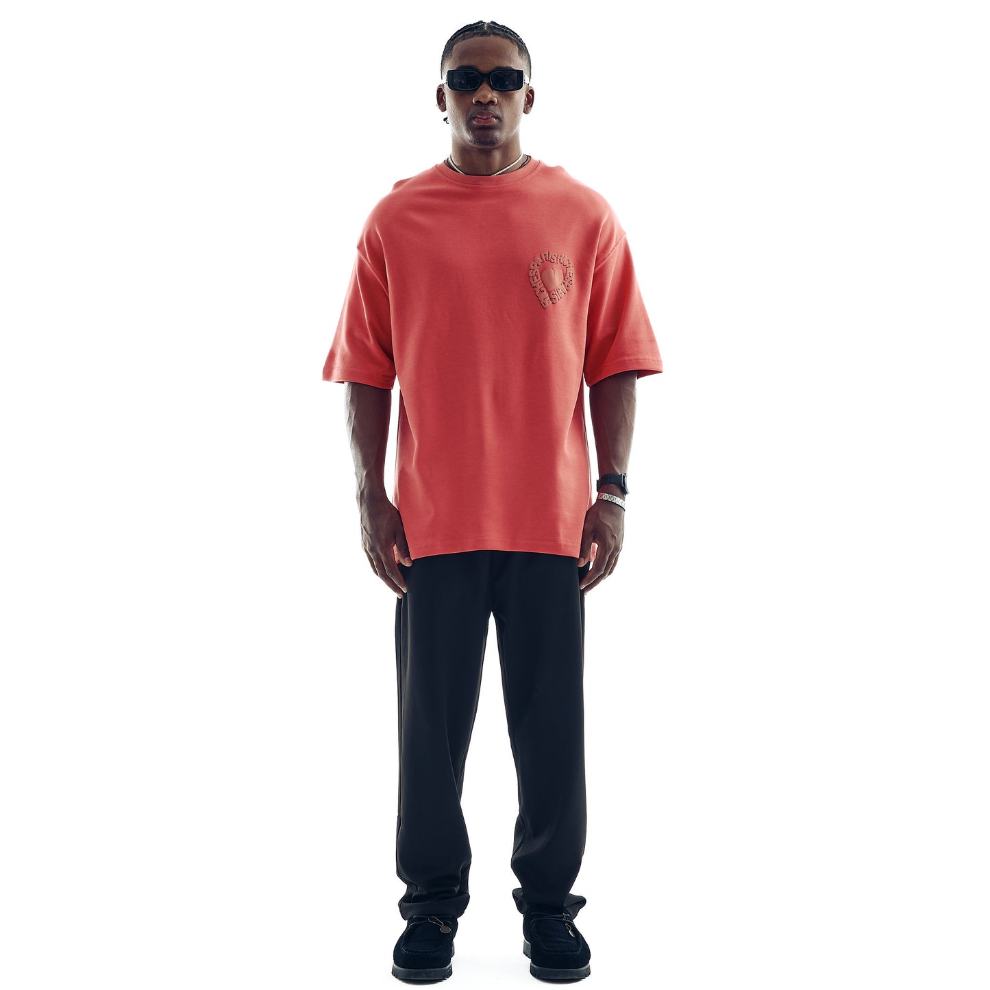 T-SHIRT " COEUR RICHES PARIS PRINTED "