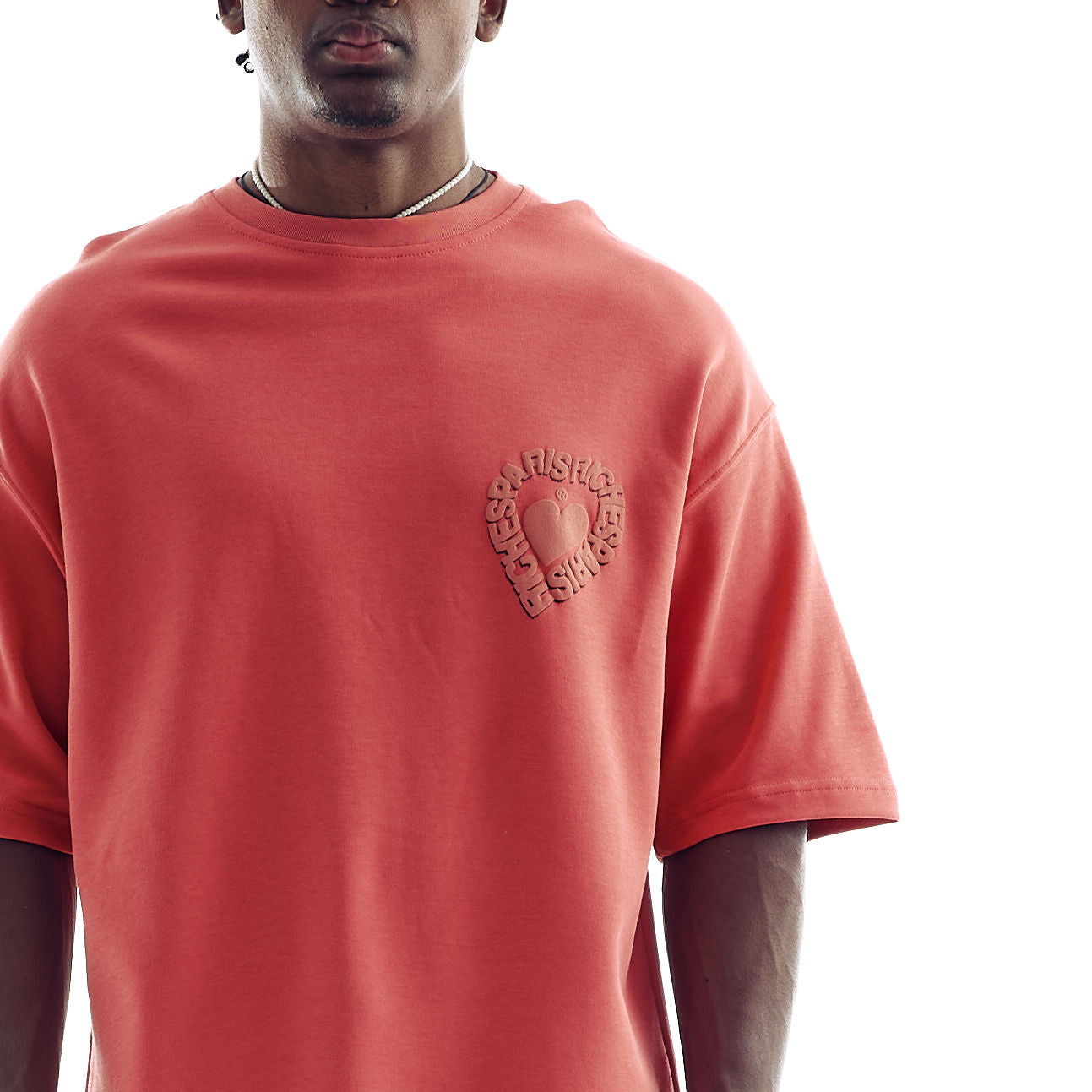 T-SHIRT " COEUR RICHES PARIS PRINTED "