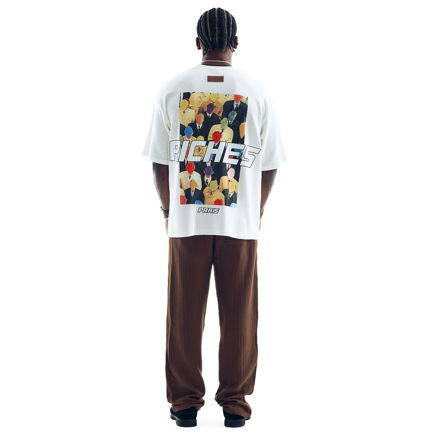 T-SHIRT " PERSONNAGES MASQUE PRINTED "